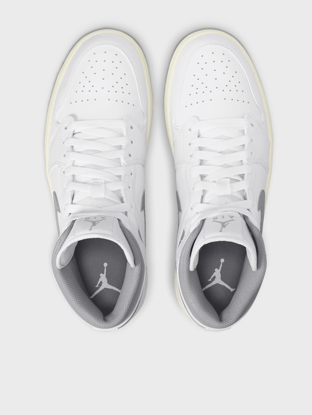 Jordan, Air Jordan 1 Mid, white, Image 6 of 8