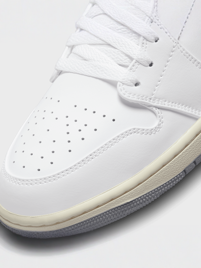 Jordan, Air Jordan 1 Mid, white, Image 7 of 8