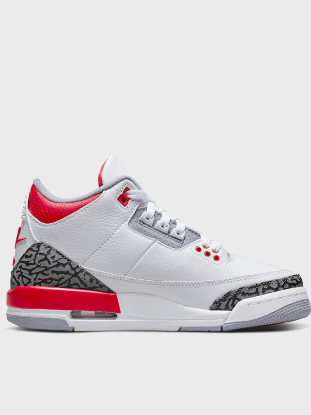 Jordan, Jordan 3 Retro (GS), biały, Obraz 2 z 8