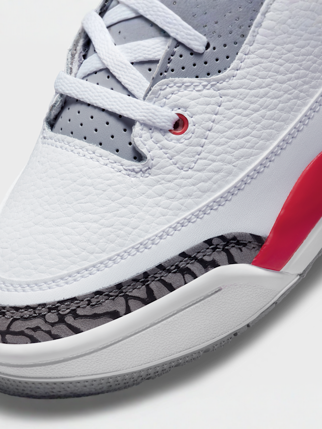 Jordan, Air Jordan 3 Retro (PS), white, Image 7 of 8