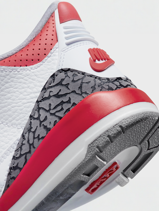 Jordan, Air Jordan 3 Retro (PS), white, Image 8 of 8