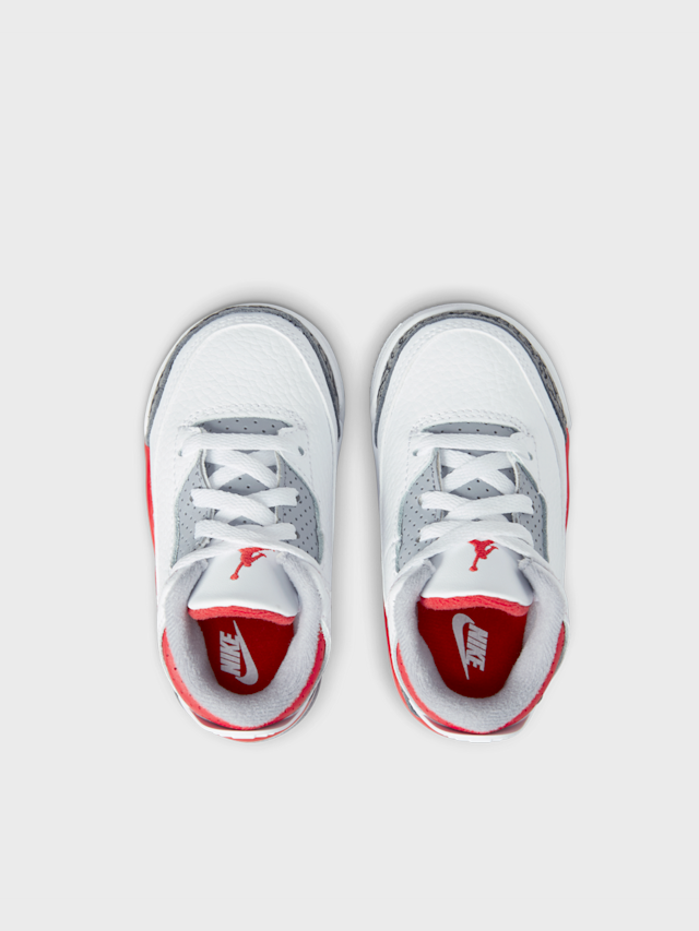 Jordan, Air Jordan 3 Retro Toddlers, white, Image 6 of 7