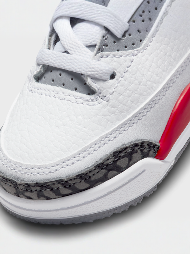 Jordan, Air Jordan 3 Retro Toddlers, white, Image 7 of 7