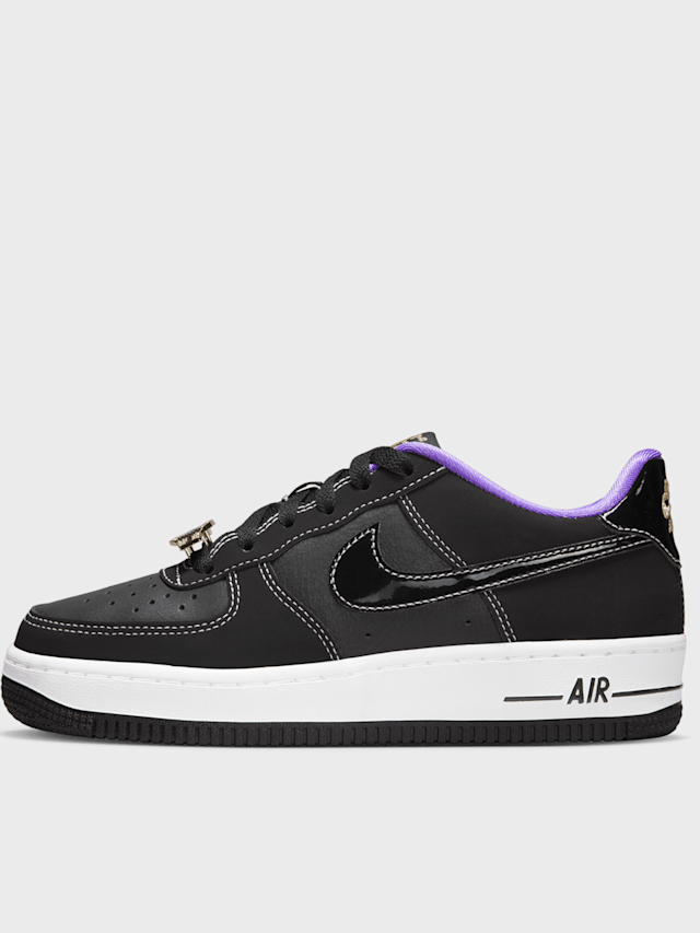 Nike, Air Force 1 LV8 (GS), zwart, Afbeelding 1 van 8