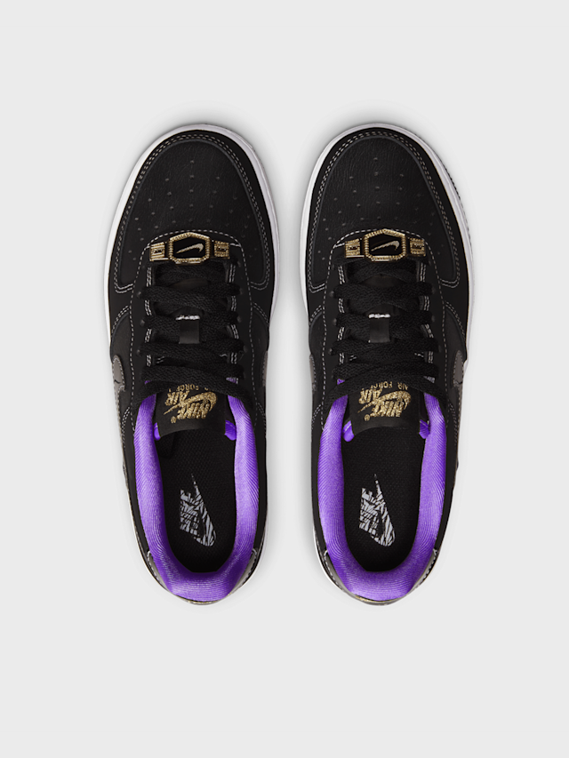 Nike, Air Force 1 LV8 (GS), zwart, Afbeelding 6 van 8