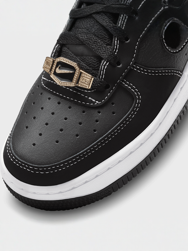 Nike, Air Force 1 LV8 (GS), zwart, Afbeelding 7 van 8