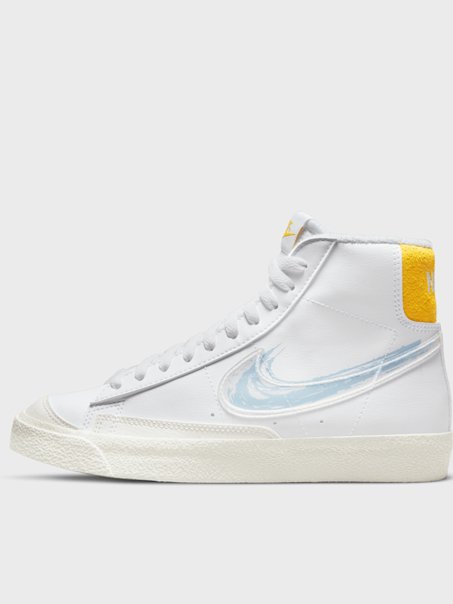 Nike, Blazer Mid '77 (GS), wit, Afbeelding 1 van 8