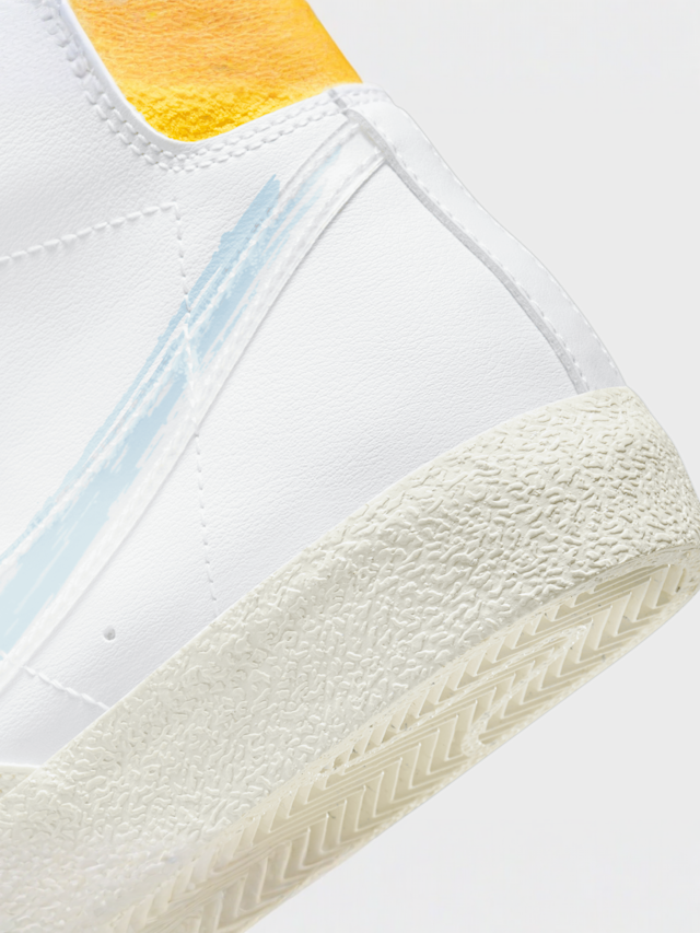 Nike, Blazer Mid '77 (GS), wit, Afbeelding 8 van 8
