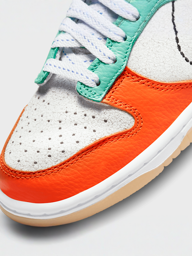 Nike, Dunk Low (GS), white, Image 7 of 8