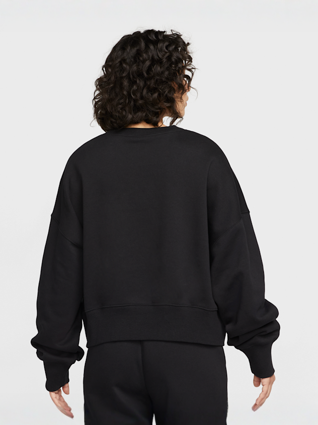 Nike, Sportswear Phoenix Fleece Over-Oversized Crewneck Sweatshirt, black, Image 2 of 5