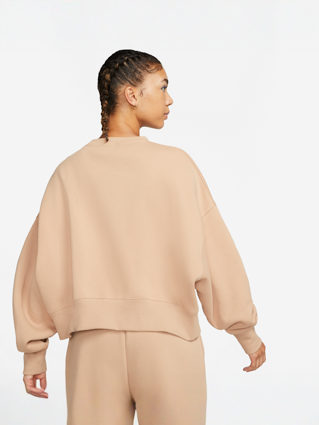 Nike, Sportswear Phoenix Fleece Crewneck, bruin, Afbeelding 2 van 5