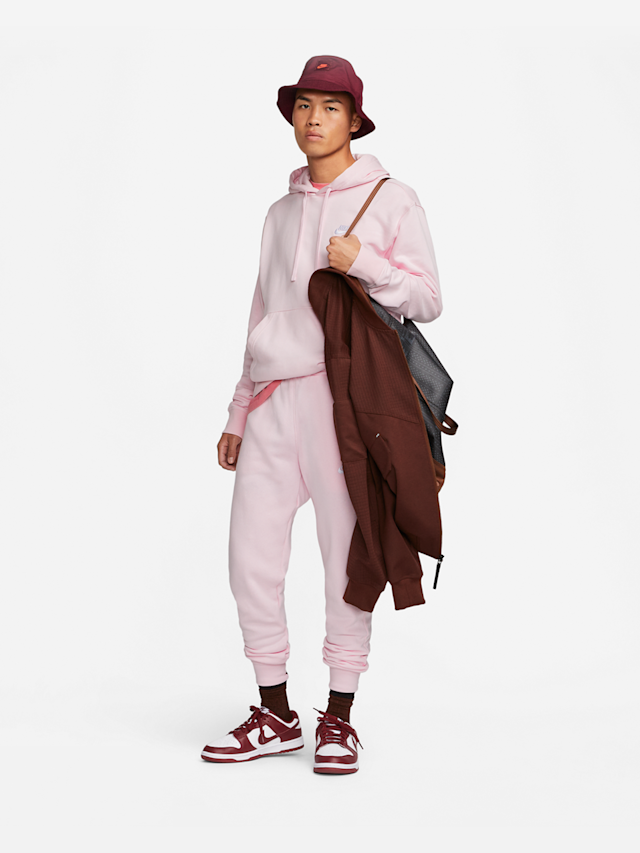 Nike, Sportswear Club Fleece Joggers, light pink, Image 6 of 6