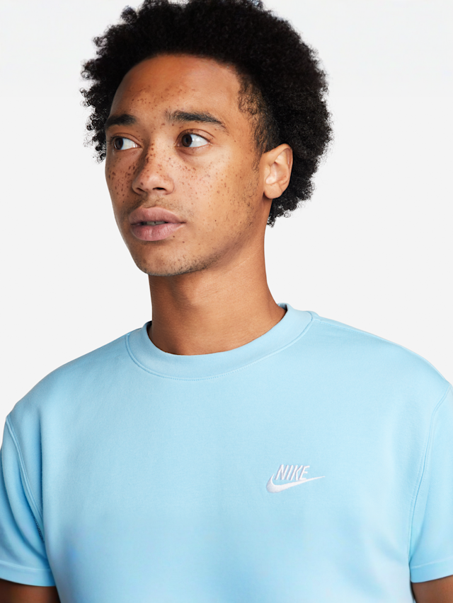 Nike, Sportswear Club Fleece Crew, blue, Image 3 of 6