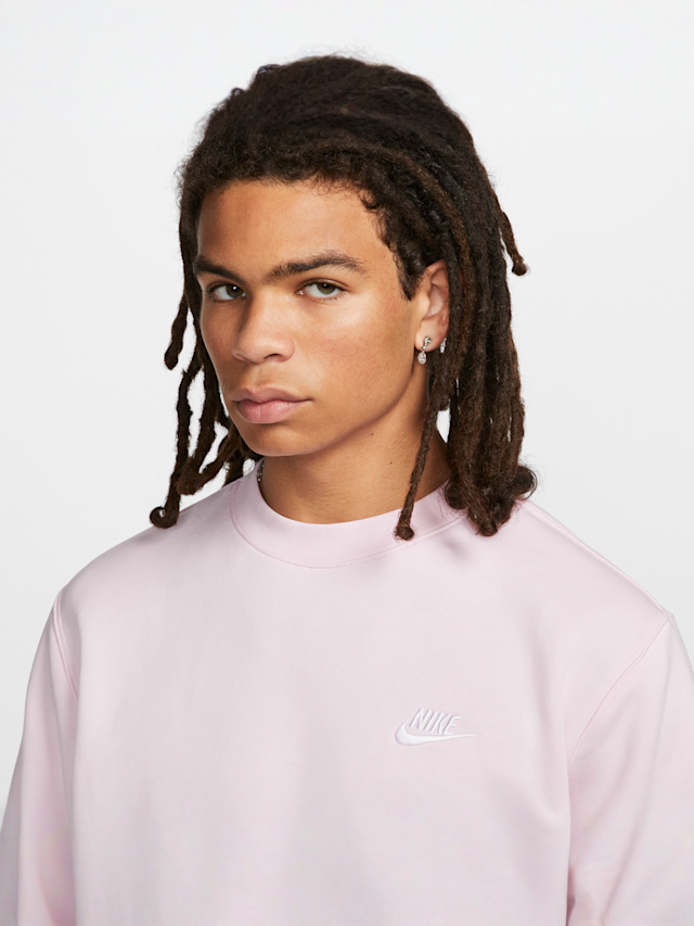 Nike, Sportswear Club Fleece Crew, light pink, Image 3 of 5