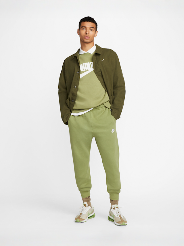 Nike, Sportswear Club Fleece Joggers, zielony, Obraz 7 z 7