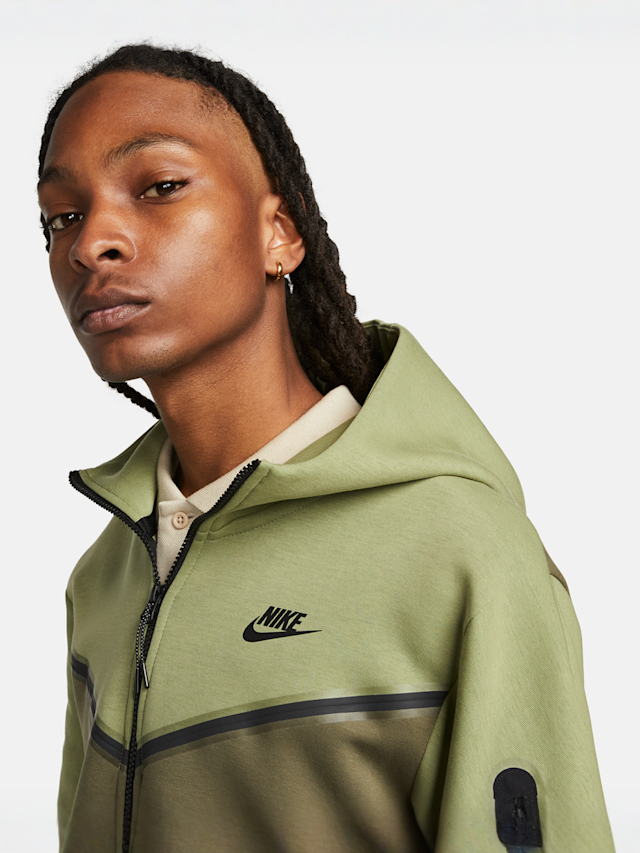 Nike, Sportswear Tech Fleece Full-Zip Hoodie, beige, Afbeelding 3 van 7