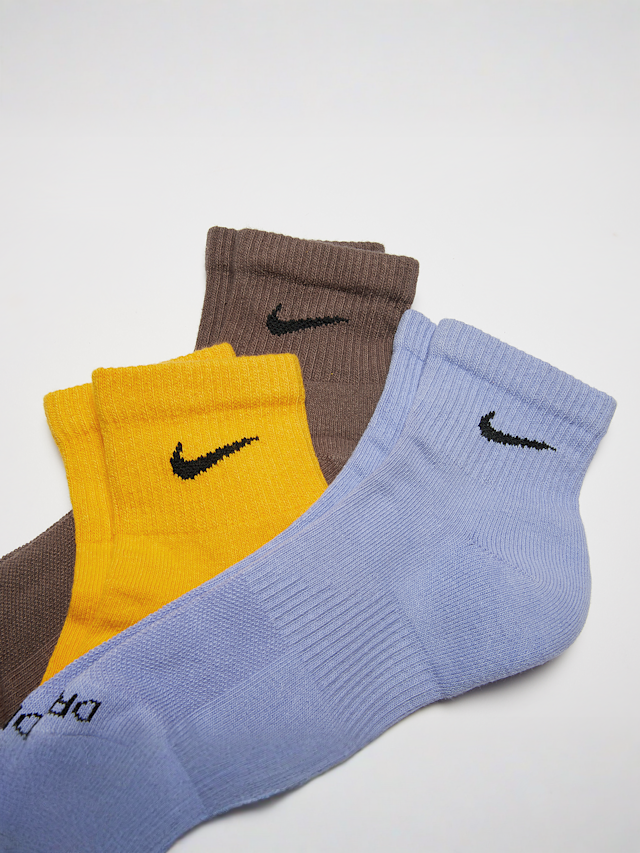 Nike, 3 PACK - Everyday Plus Cushioned Training Ankle Socks, roze, Afbeelding 2 van 2
