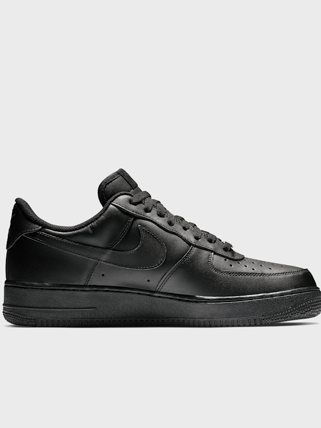 Nike, Air Force 1 '07, black, Image 2 of 6
