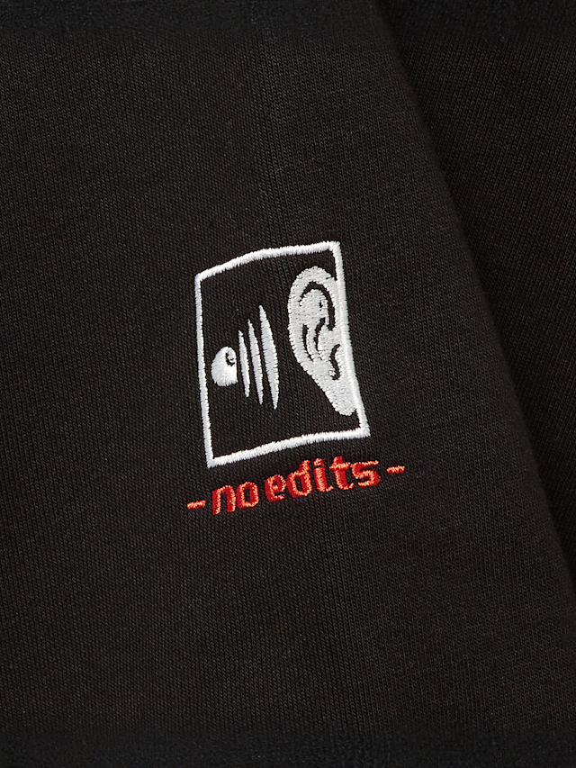 Carhartt WIP, Connect Sweatshirt black, beige, Afbeelding 4 van 6