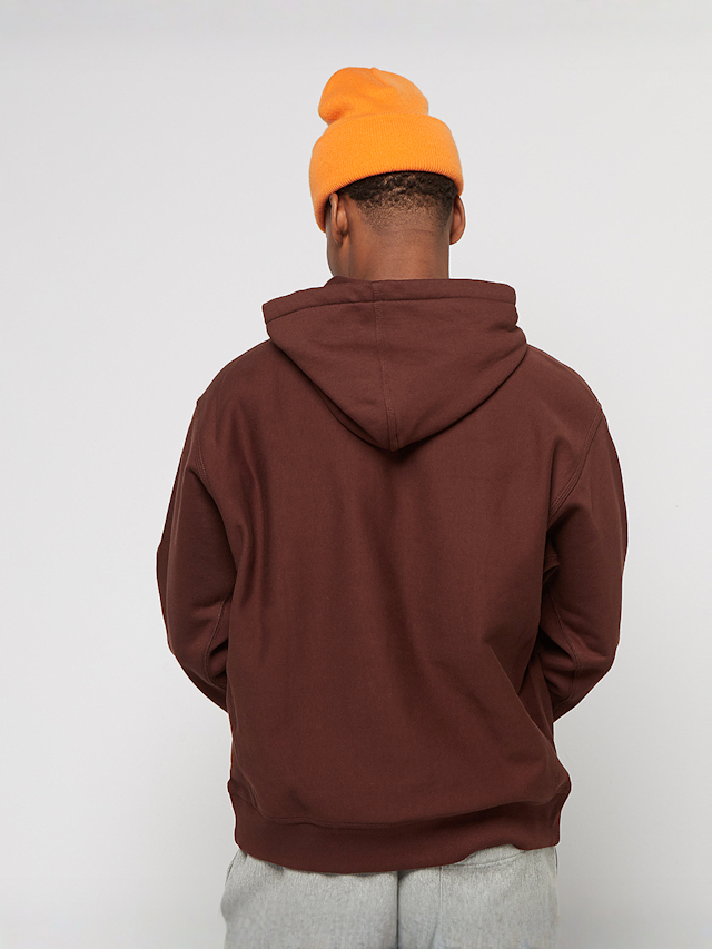 Carhartt WIP, Hooded American Script Sweatshirt, brown, Image 2 of 6