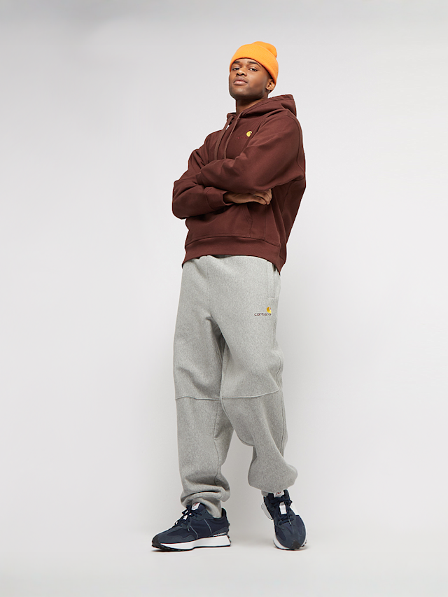 Carhartt WIP, Hooded American Script Sweatshirt, brown, Image 5 of 6
