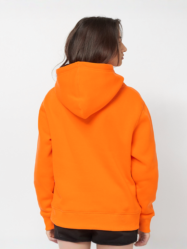 SNIPES, Small Logo Essential Hoodie, orange, Image 2 of 4