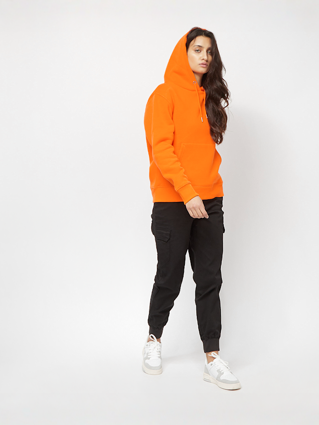 SNIPES, Small Logo Essential Hoodie, orange, Image 4 of 4