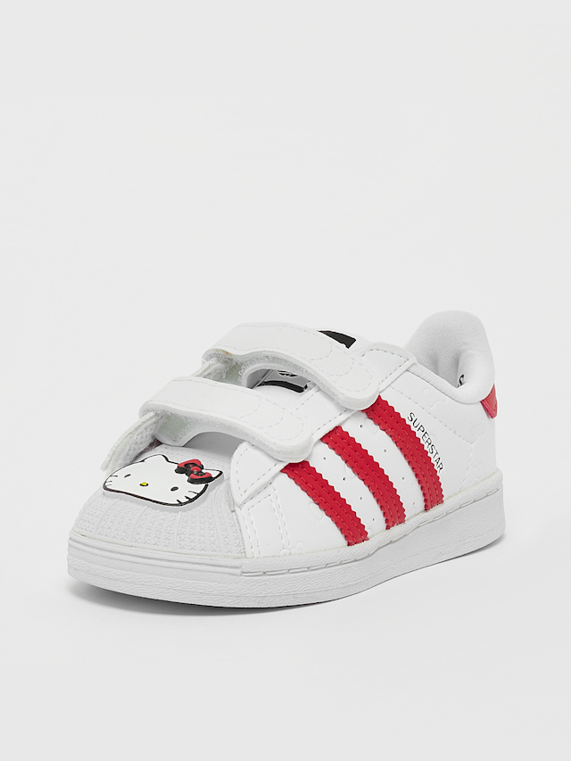 adidas Originals, Superstar Toddlers, white, Image 2 of 5