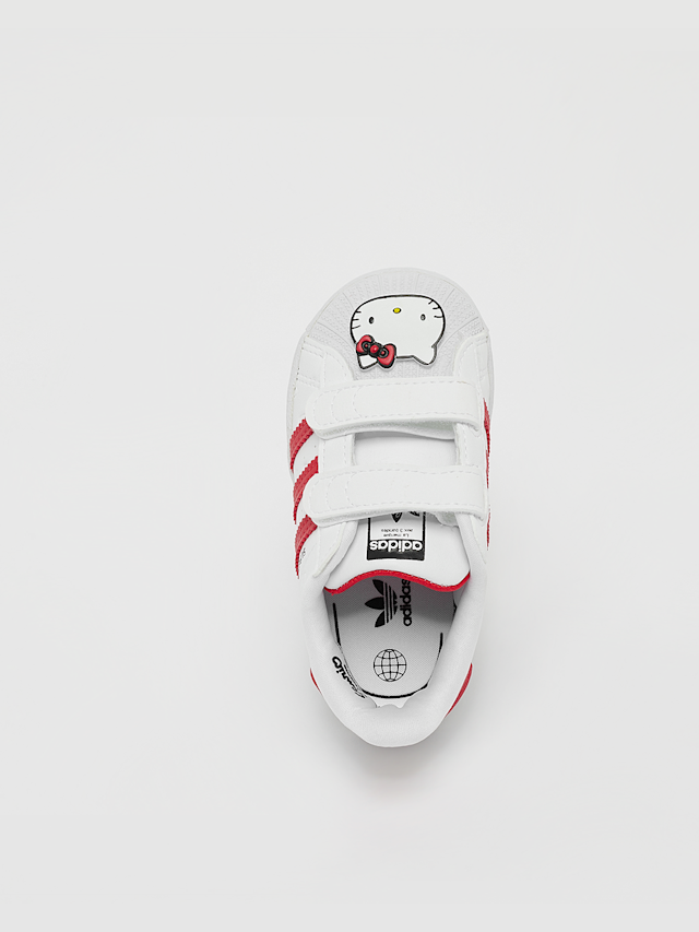 adidas Originals, Superstar Toddlers, white, Image 5 of 5