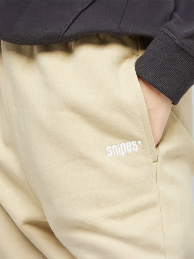 SNIPES, Small Logo Essential Oversize Sweatpant, beige, Afbeelding 3 van 5