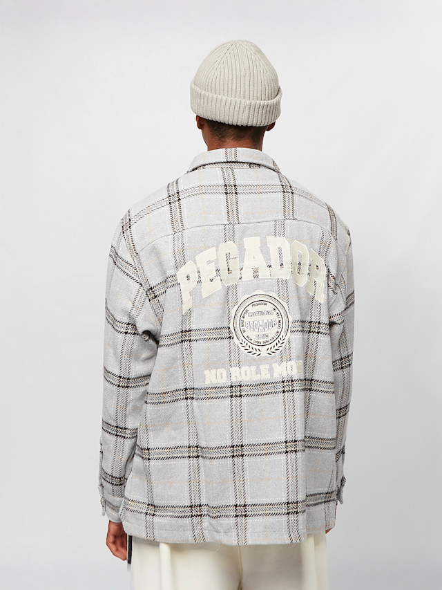 Pegador, Flato Logo Embroidery Heavy Flannel, grijs, Afbeelding 2 van 6