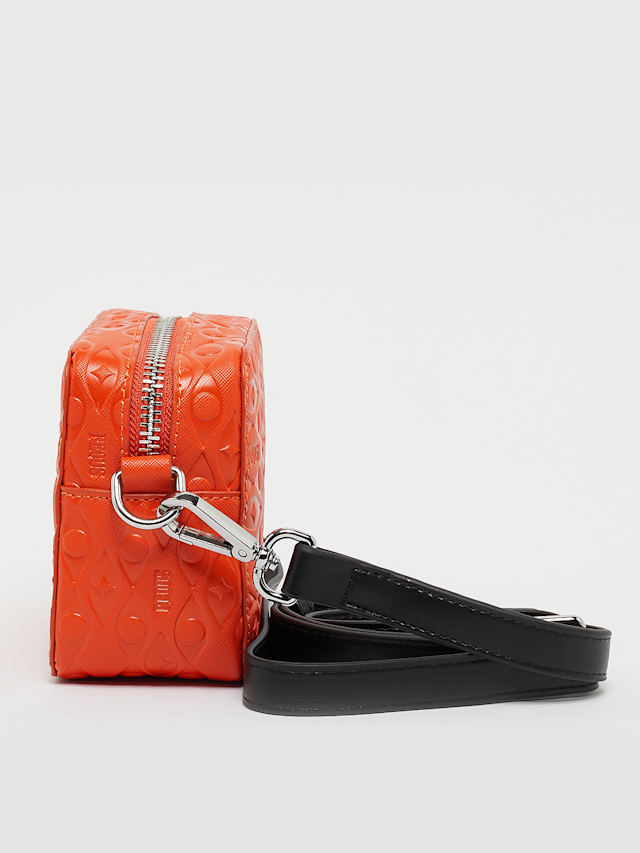 PEQUS, Astéria Messenger Bag Embossed, oranje, Afbeelding 2 van 5