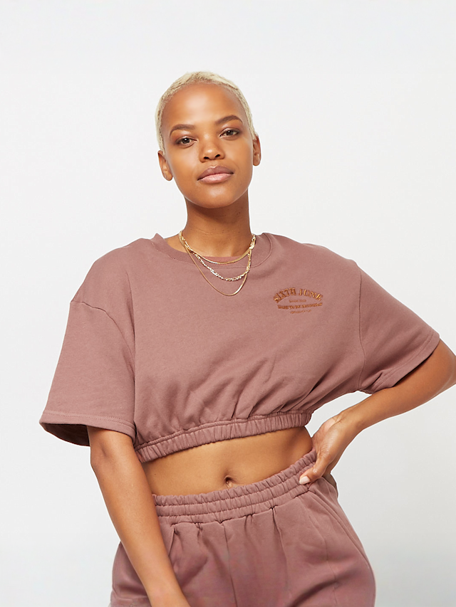 Sixth June, Tshirt With Embroidery, oranje, Afbeelding 1 van 4