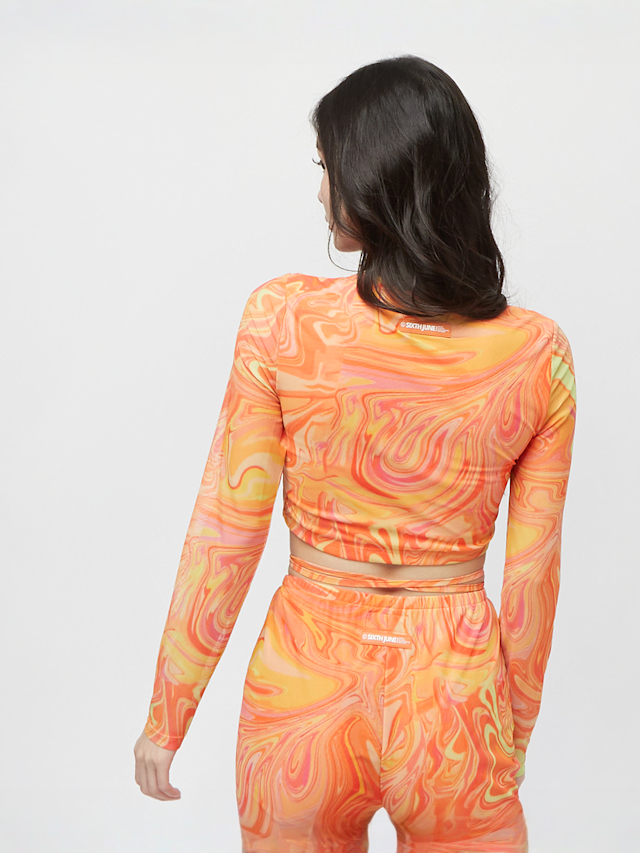 Sixth June, 02115031, oranje, Afbeelding 2 van 4