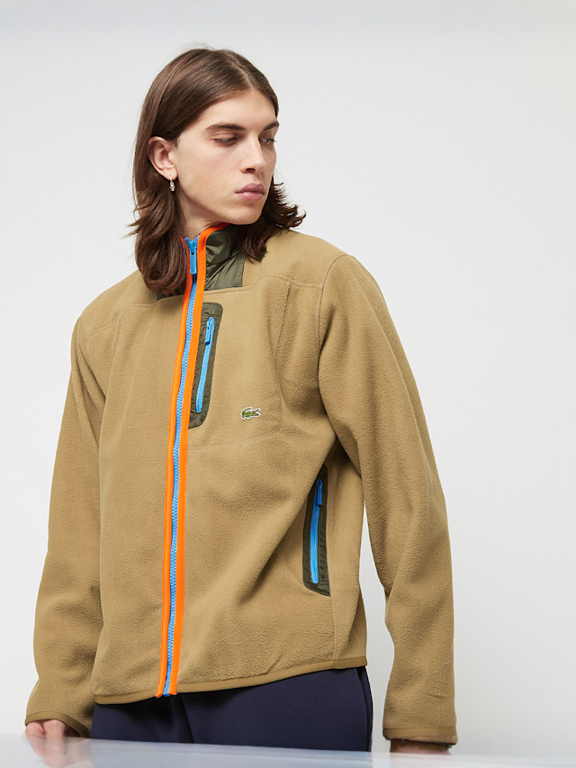 Lacoste, Polar Icon  ZIP, bruin, Afbeelding 1 van 4