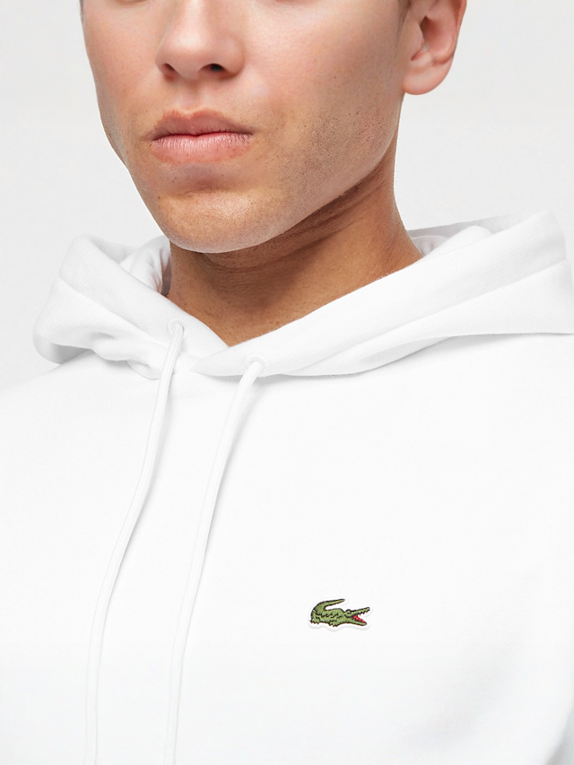 Lacoste, Hoody Sweatshirt, white, Image 3 of 6