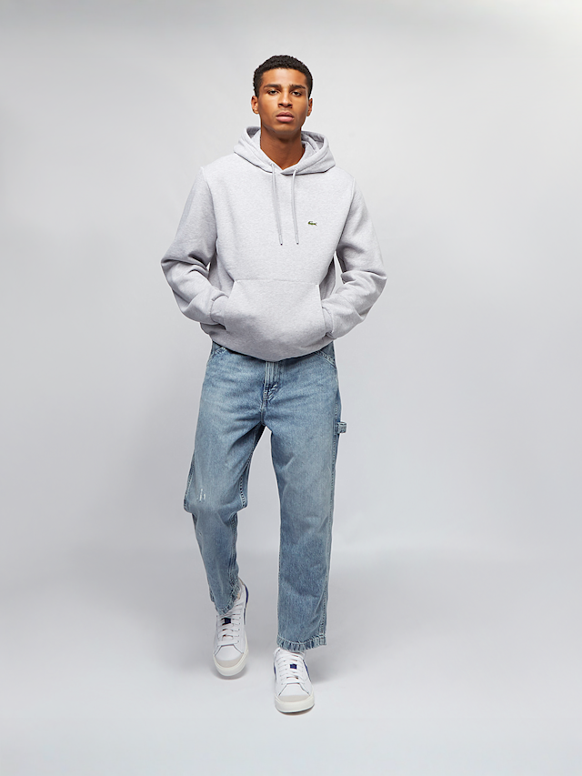 Lacoste, Hoody Sweatshirt, grey, Image 4 of 5