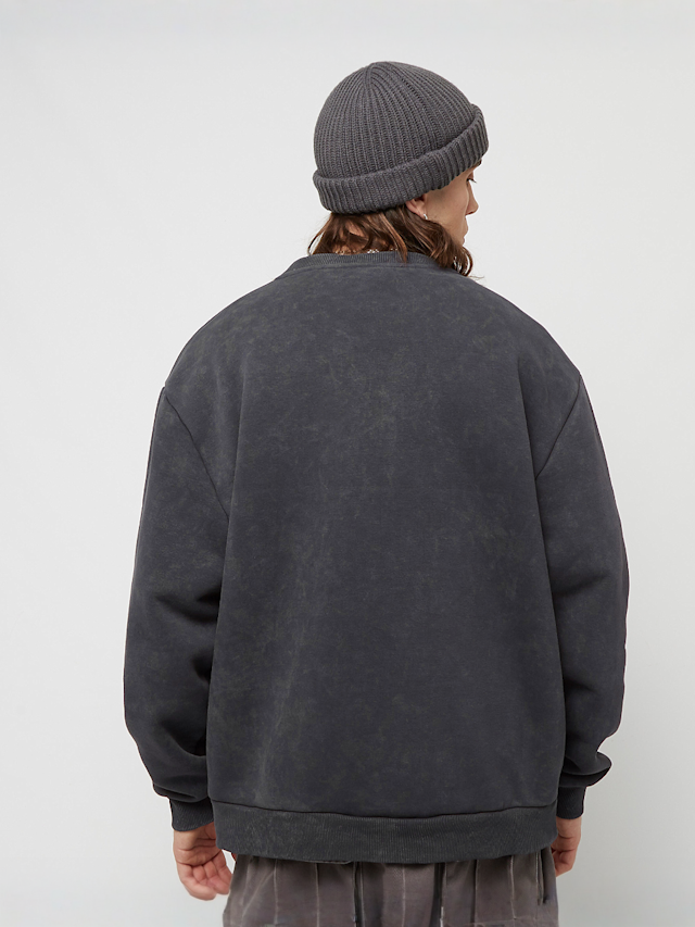 Karl Kani, Woven Signature OS Washed Crew, grijs, Afbeelding 2 van 5