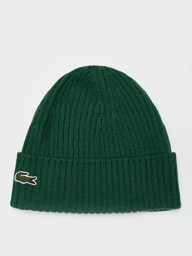 Lacoste, Knitted Cap, green, Image 1 of 2