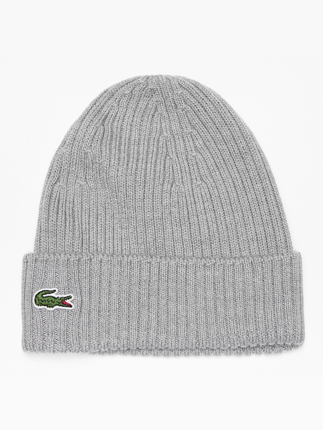 Lacoste, Knitted Cap, grijs, Afbeelding 1 van 2