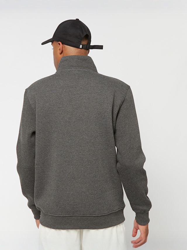 Alpha Industries, Half Zip Sweater Small Logo, wit, Afbeelding 2 van 6