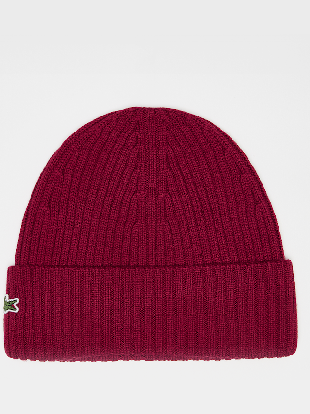 Lacoste, Knitted Cap, red, Image 1 of 3