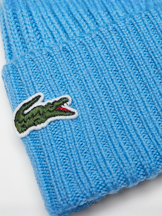 Lacoste, Knitted Cap, blauw, Afbeelding 3 van 3