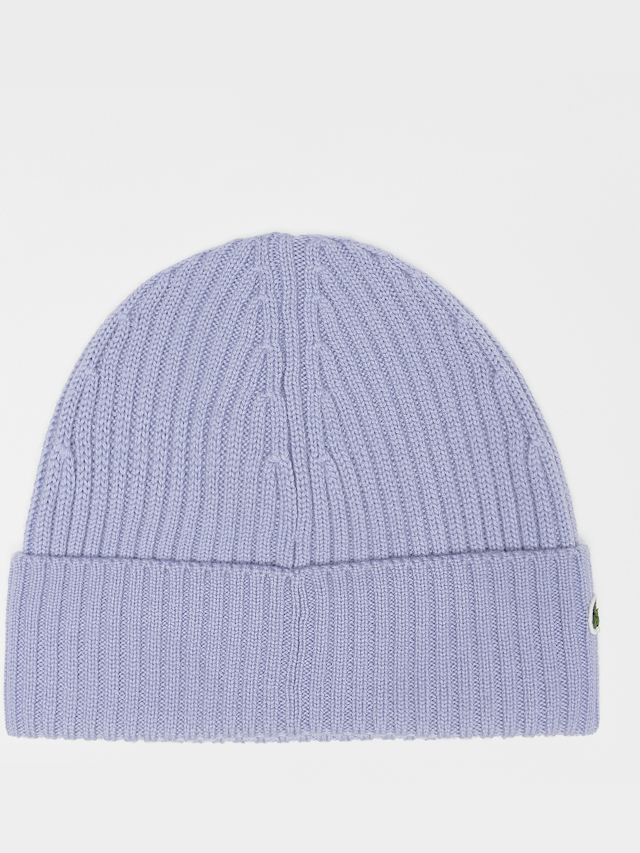 Lacoste, Knitted Cap, purple, Image 2 of 3