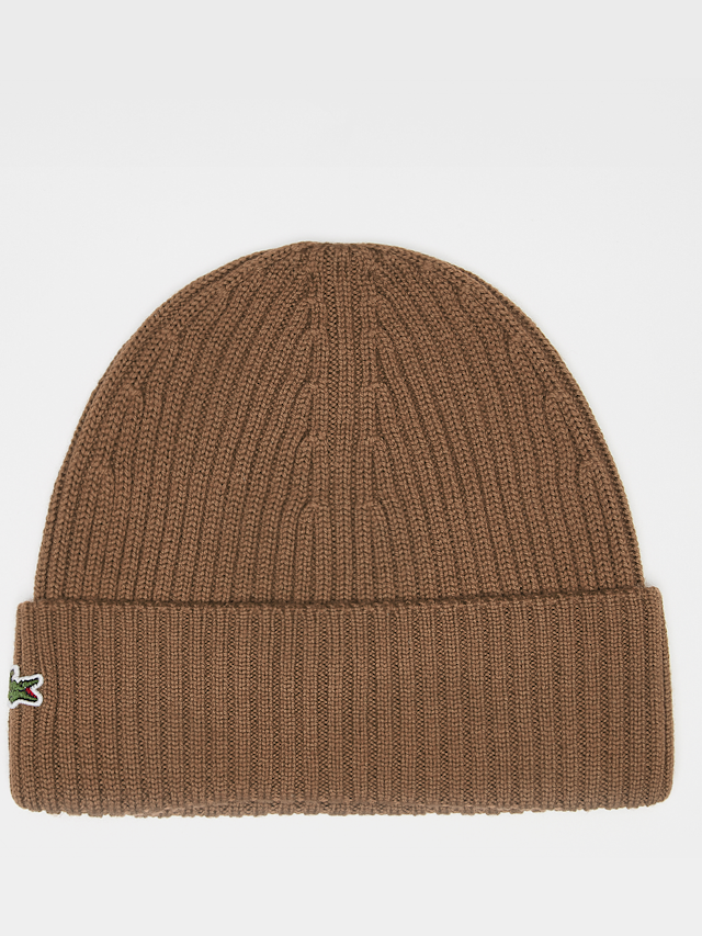 Lacoste, Knitted Cap, grey, Image 1 of 4