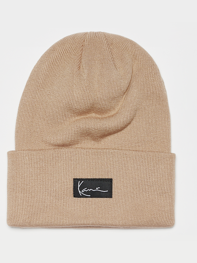 Karl Kani, Small Signature Long Beanie, beż, Obraz 1 z 2