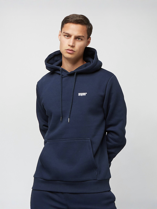SNIPES, Small Logo Essential Hoodie, blauw, Afbeelding 1 van 5