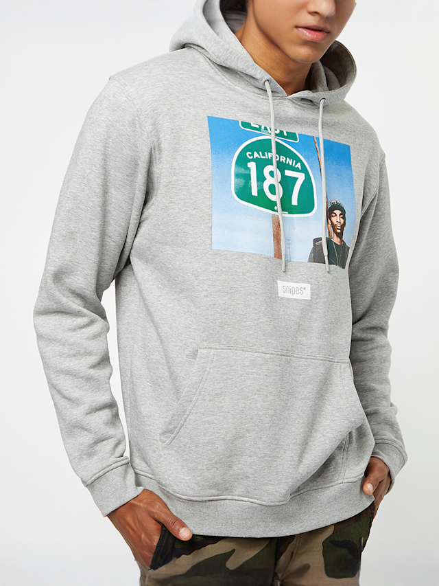 SNIPES, Small Logo Essential Hoodie, blauw, Afbeelding 5 van 5