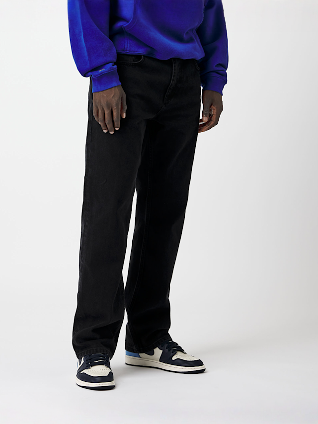 Eightyfive, Distressed Jeans, zwart, Afbeelding 1 van 5