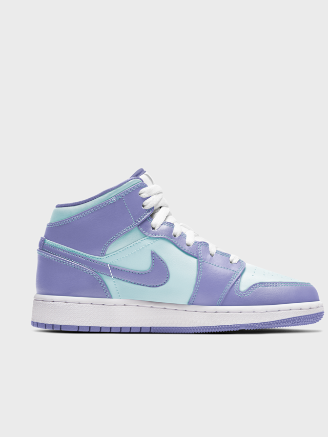 Jordan, Air Jordan 1 Mid purple pulse/arctic punch/glacier blue, black, Image 2 of 4